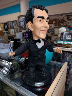 VTG 2002 Gemmy Industries Dean Martin Animated Doll Figure-Mouth no longer moves