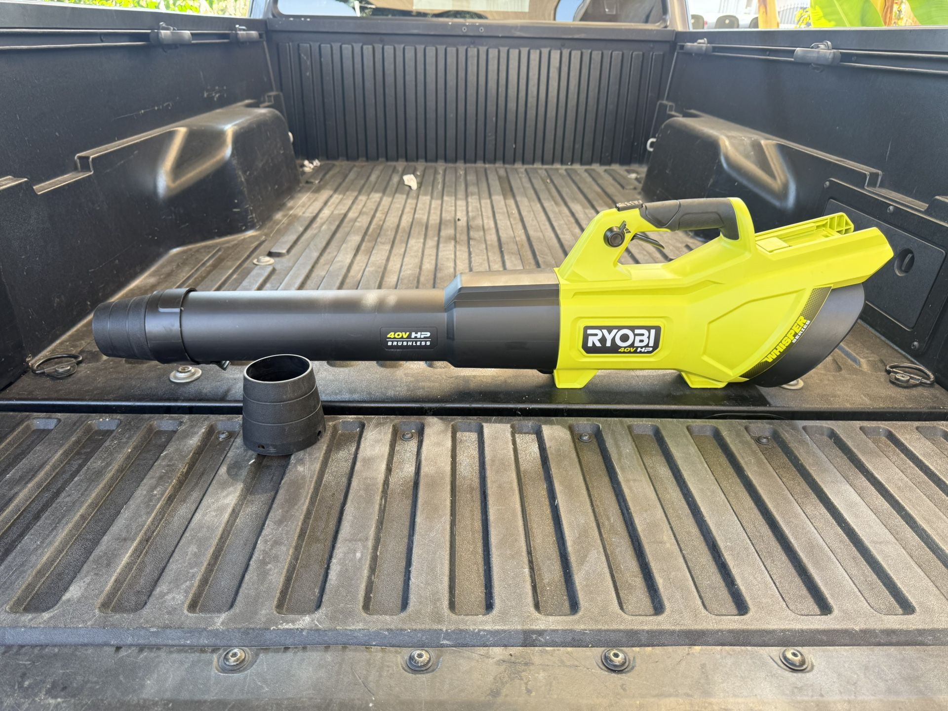 NEW RYOBI 40V HP Brushless 600 CFM 155 MPH Whisper Series Cordless Leaf Blower (Tool Only)
