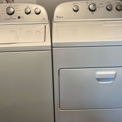 Whirlpool High Efficiency Washer And Dryer 