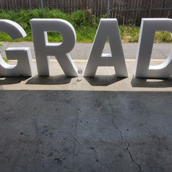 32 Inch High 5 Inch Thick Standing Letters