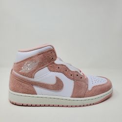 Mens Nike Air Jordan 1 Mid SE Legend  Size 12 Suede Sneakers