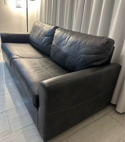 New dark gray couch