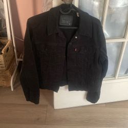 Black Denim Levi’s Jacket 