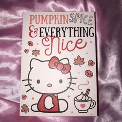 Hello Kitty Small Fall Wall art READ DESCRIPTION