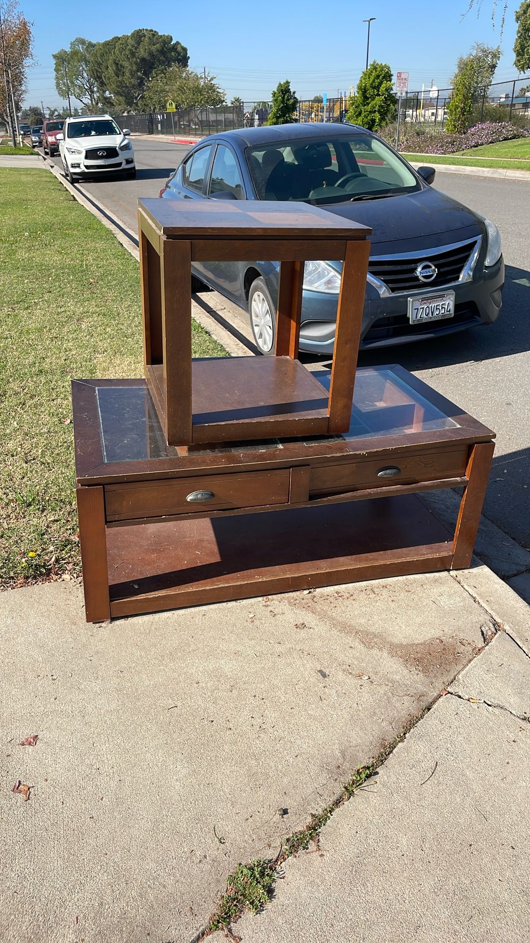 Free Coffee Table And Side Table