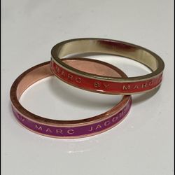 Marc By Marc,  Plum & Rasberry Bangles