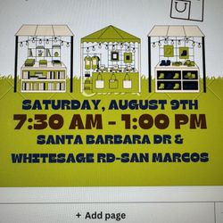 Community garage Sale 