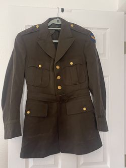 WW2 US Army Air Corp RCAF Pilots  Tunic Jacket With Patch