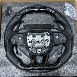 Mopar LED Carbon Fiber Steering Wheel
