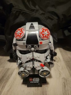 Lego Star Wars at at driver helmet