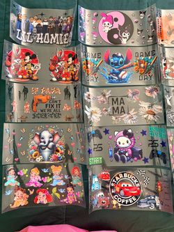 CUP WRAPS / UV DTF CUP WRAPS