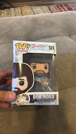 NW IN BOX Bob Ross Funko Pop Vinyl figure new in boxE