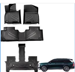 Floor Mats Cargo Liner for 2026+ Hyundai Palisade 7 Seat Hybrid Only