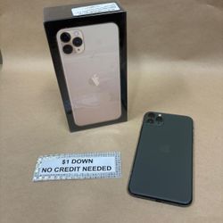 Apple IPhone 11 Pro Max - Only $1 Today Pay The Rest Later! 