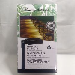 Tommy Bahama Solar LED Down Light Adjustable Head 40 Lumen 6-Pack