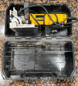 DEWALT DW682 Corded Electric Plate Joiner w/ Case, Yellow/Black, No Battery
