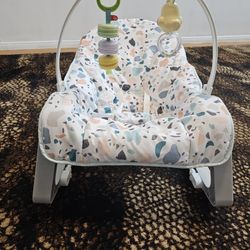 Fisher-Price Infant to Toddler Chair - GVG47 ~ with rocker alone on battery for peaceful sleep