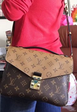 Louis Vuitton Monogram Reverse Metis Pochette M41465