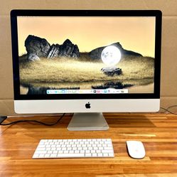 imac 27” 2019 5k Retina 3.7Ghz i5 16GB RAM 500GB SSD Radeon Pro 580x 8GB V-Ram Graphics Os Sonoma