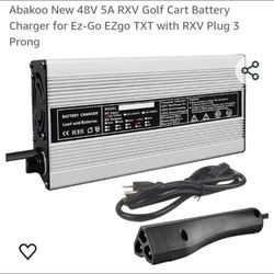 WFLNHB 48V/5A RXV Golf Cart Battery Charger Replacement for Yamaha Star EZGO Club Car DS EZGO

