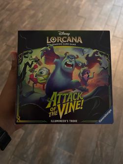 Disney Lorcana Attack of the Vine! Illumineer’s Trove - New Sealed