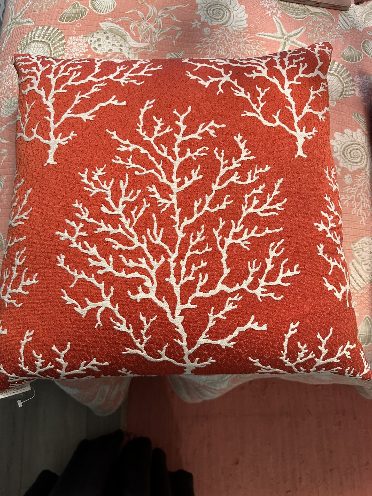 Two Large Down Filled Pillows