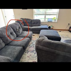 City Furniture Sectional And Recliner