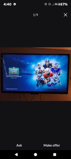 Tv Flat Screen 32”  working great no issues