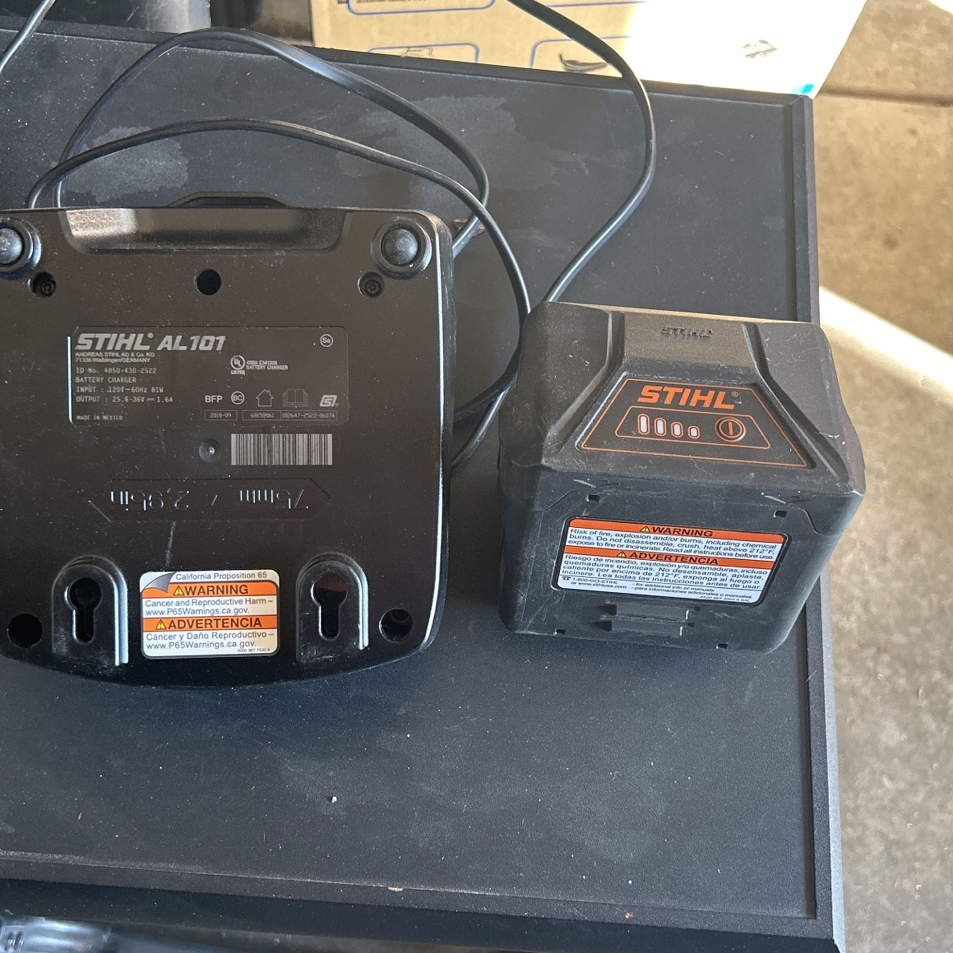 Still Ak 10 Battery And A Still Al 101