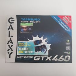Galaxy Nvidia GeForce GTX460 Graphics Card (sealed)