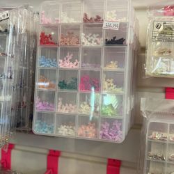 Multi Colored Nail Bows