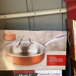 9.5 Sauté Pan With Glass Lid
