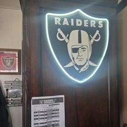 Raiders Neon Sign