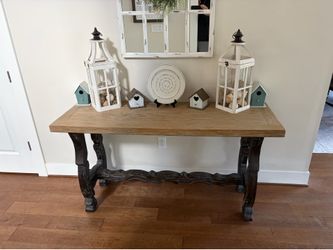 Farmhouse Sofa  or Entry Table