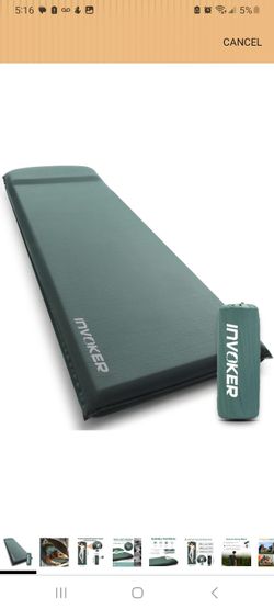 Invoker Self-Inflating Camping Sleeping Pad