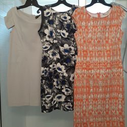 Womens Business Dresses Size M and 8