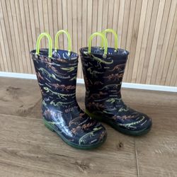 9/10 Toddler Light Up Rain Boots 