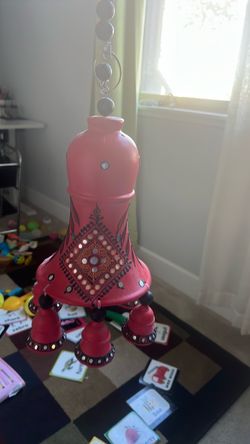 Decorative teracotta bell wind chime