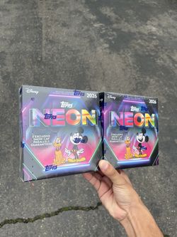 2026 Topps Disney Neon Mega Box
