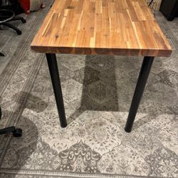 Butcher Block Desk/Table For Sale