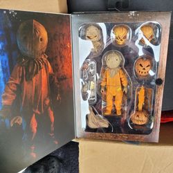 Holloween Pumpkin HEAD Action Figure 