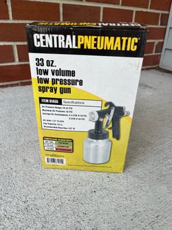 Central Pneumatic Paint Spray Gun