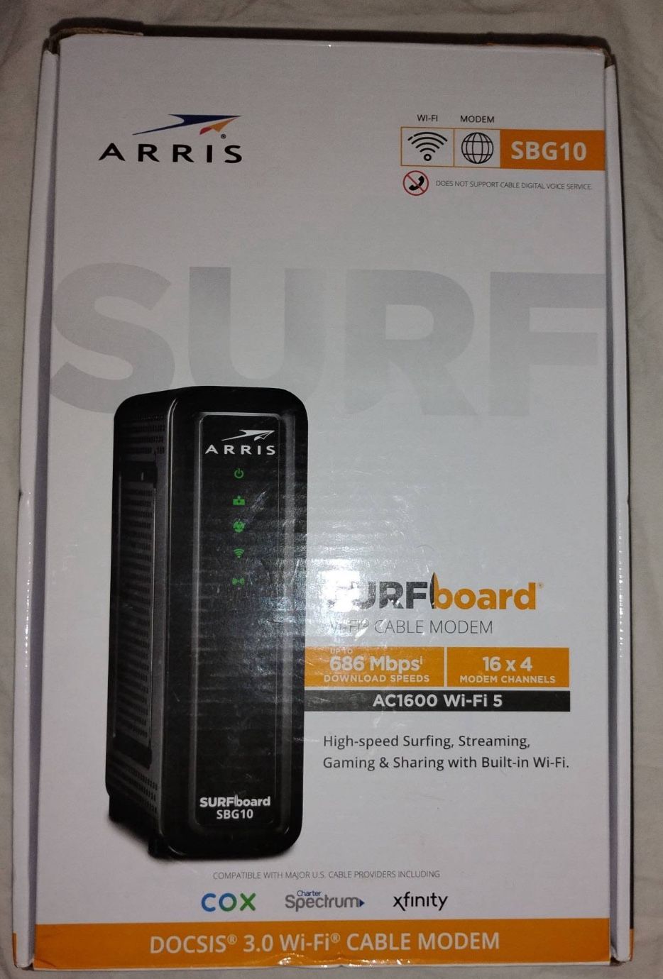 Arris mdm 2-port switch - 1GbE - Wi-Fi 5 - Dual Band