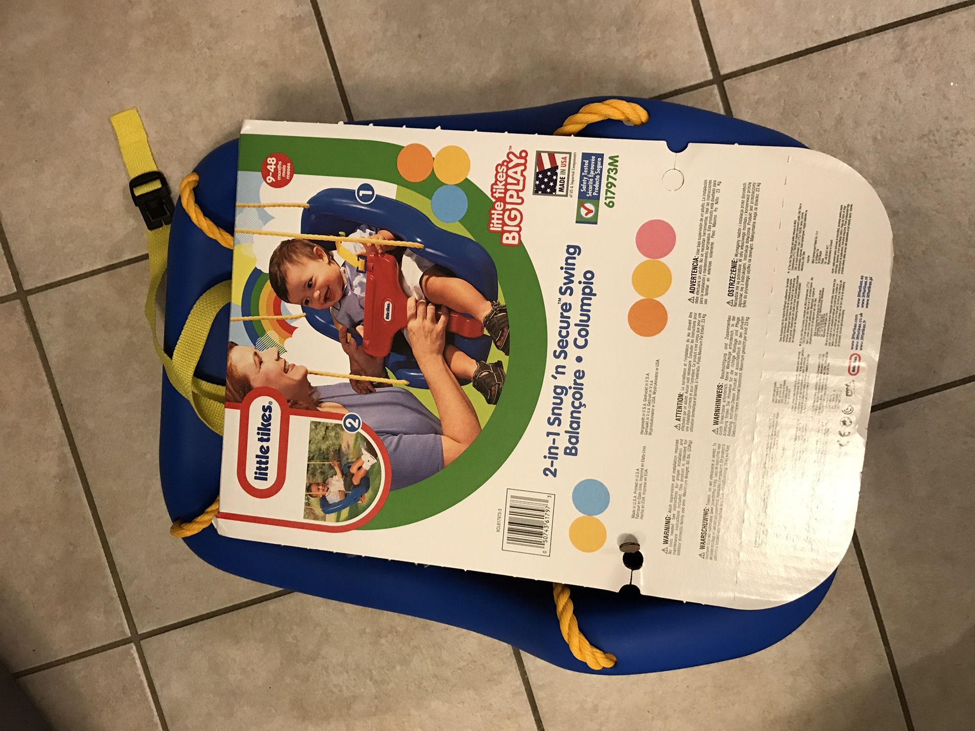 Little Tikes 2-in-1 Snug’n Secure Swing