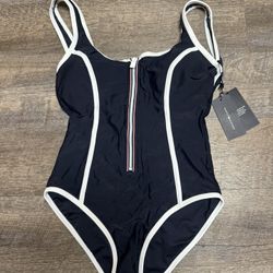 New with tags size Small TOMMY HILFIGER Women's Iconic One Piece Swimsuit