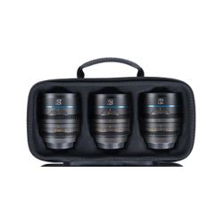 Sirui Night Walker T1.2 S35 Cine 3-Lens Set (Leica L, Gunmetal Gray)
