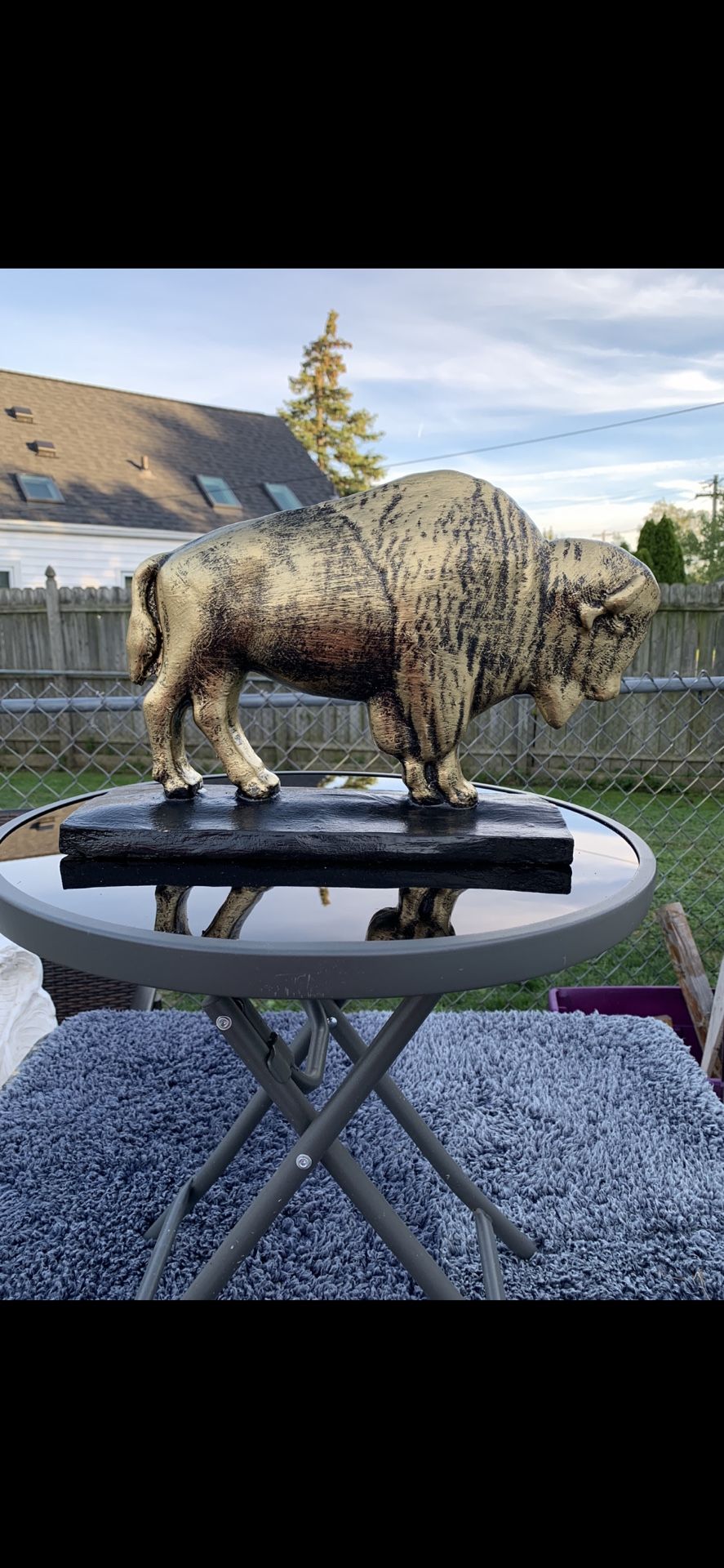 The Golden Buffalo Statue