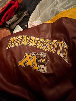 Minnesota Gophers leather jacket