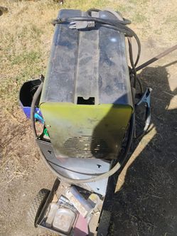 Harbor freight welder with cart