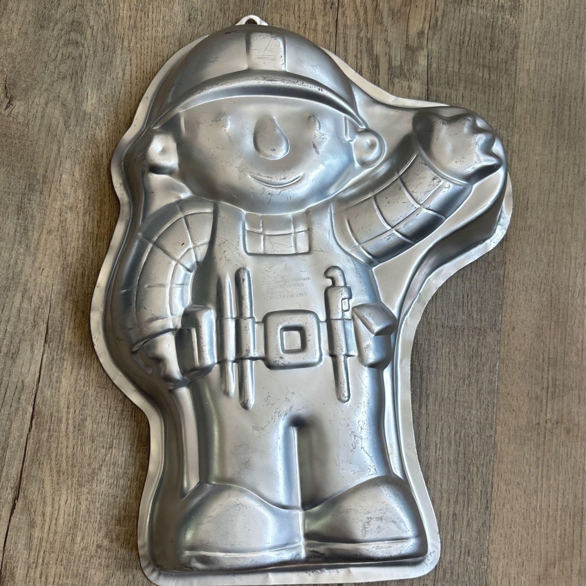 WILTON 2002 Cake Pan Bob the Builder Mold #2105-5025 Birthday Jello